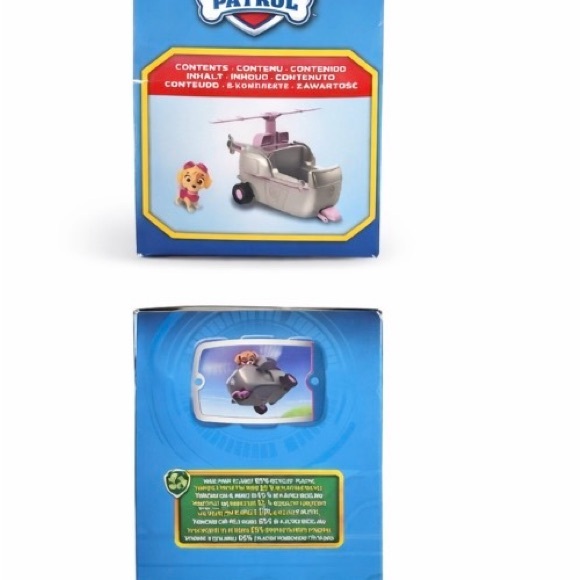 PAW Patrol Skye Helicopter Toy - Pink and Gray - Picture 2 of 3